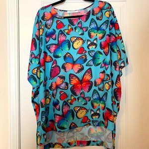 Nearly New Serena Butterfly High-Low Top
